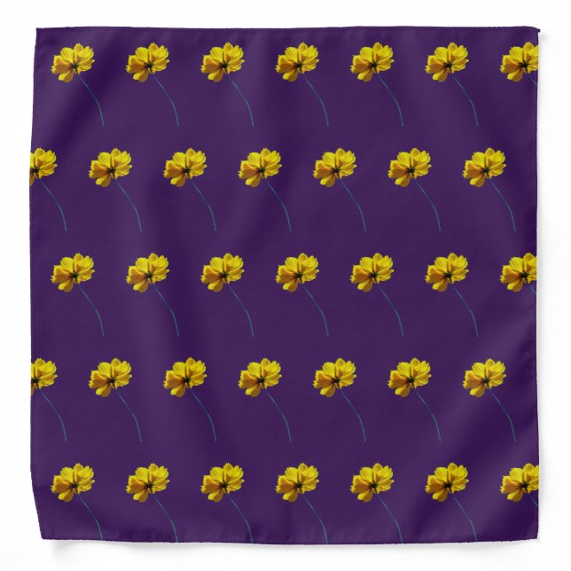 Coreopsis Flower Bandana (Front)
