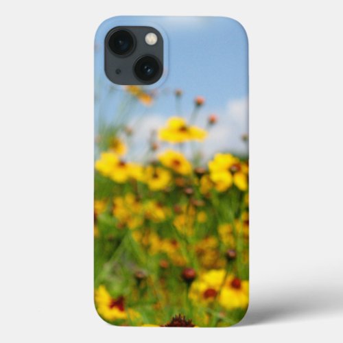 Coreopsis Wildflower Meadow iPhone 13 Case