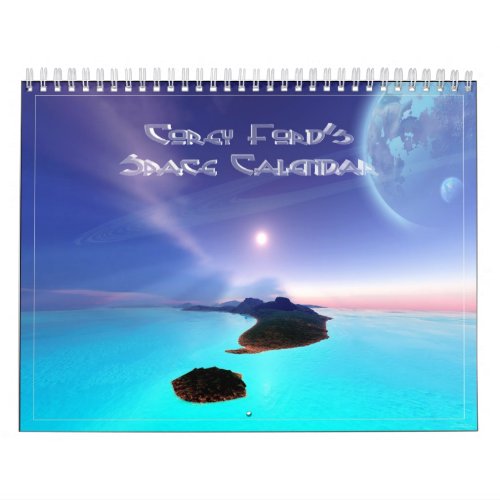 Corey Fords Space Art Calendar