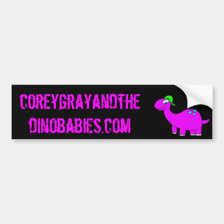 Corey Gray and the Dinobabies Bumper Sticker