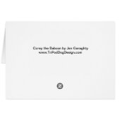 Corey the Baboon (Back Horizontal)