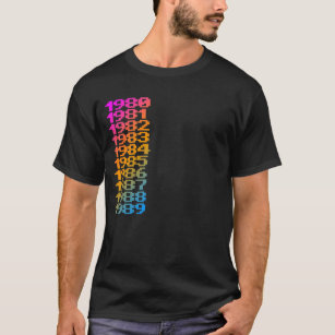 t shirt with number on back