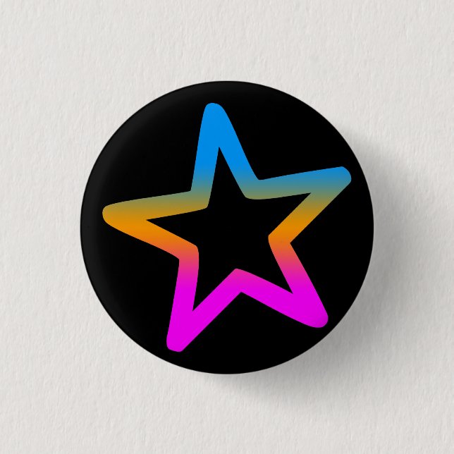 COREY TIGER 1980s RETRO STAR Pinback Button (Front)