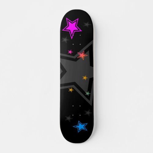 COREY TIGER 1980s RETRO STARS DISCO Skateboard Deck