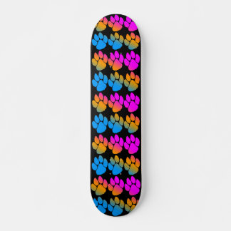 COREY TIGER 1980's TIGER TRACKS MULTI COLOUR Skateboard Deck