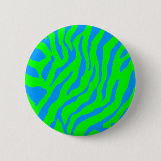 Corey Tiger 1980s Vintage Tiger Stripes Pinback Button