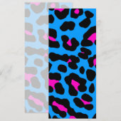 Corey Tiger 80s Leopard Spots (Blue) (Front/Back)