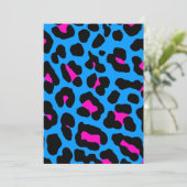 Corey Tiger 80s Leopard Spots (Blue) (Standing Front)