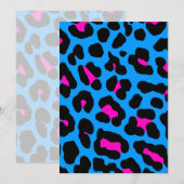 Corey Tiger 80s Leopard Spots (Blue) (Front/Back)