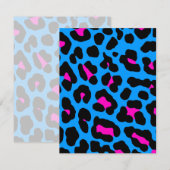 Corey Tiger 80s Leopard Spots (Blue) (Front/Back)