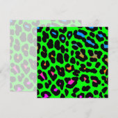 Corey Tiger 80s Leopard Spots (Green) (Front/Back)