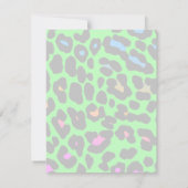 Corey Tiger 80s Leopard Spots (Green) (Back)