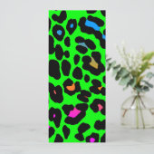 Corey Tiger 80s Leopard Spots (Green) (Standing Front)