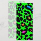 Corey Tiger 80s Leopard Spots (Green) (Front/Back)