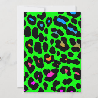 Corey Tiger 80s Leopard Spots (Green)
