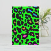 Corey Tiger 80s Leopard Spots (Green) (Standing Front)