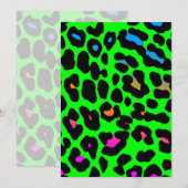Corey Tiger 80s Leopard Spots (Green) (Front/Back)