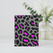 Corey Tiger 80s Leopard Spots (Grey) (Standing Front)