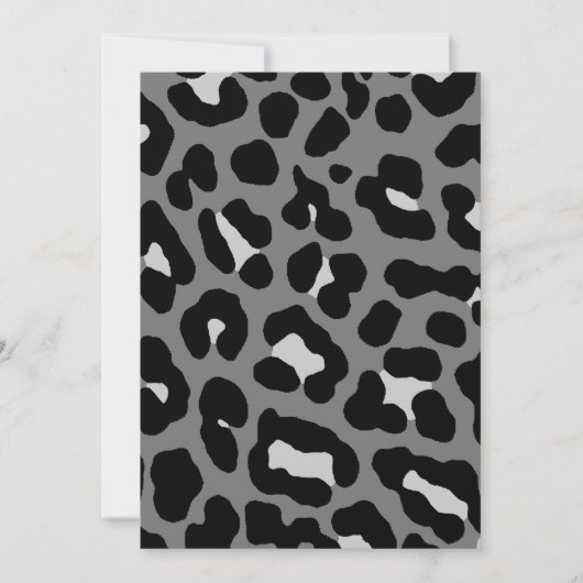 Corey Tiger 80s Leopard Spots (Grey) (Front)