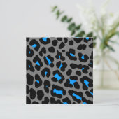 Corey Tiger 80s Leopard Spots (Grey) (Standing Front)