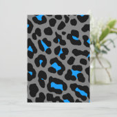 Corey Tiger 80s Leopard Spots (Grey) (Standing Front)