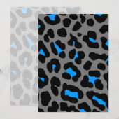Corey Tiger 80s Leopard Spots (Grey) (Front/Back)