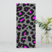 Corey Tiger 80s Leopard Spots (Grey) (Standing Front)