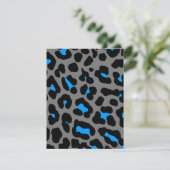 Corey Tiger 80s Leopard Spots (Grey) (Standing Front)