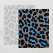 Corey Tiger 80s Leopard Spots (Grey) (Front/Back)
