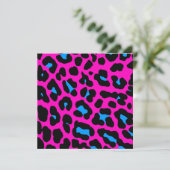 Corey Tiger 80s Leopard Spots (Pink) (Standing Front)