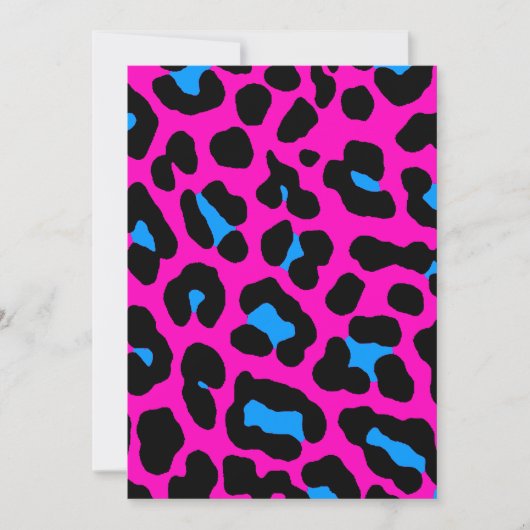 Corey Tiger 80s Leopard Spots (Pink) (Front)