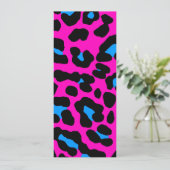 Corey Tiger 80s Leopard Spots (Pink) (Standing Front)