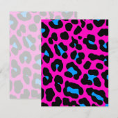 Corey Tiger 80s Leopard Spots (Pink) (Front/Back)
