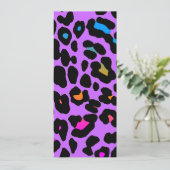 Corey Tiger 80s Leopard Spots (Purple) (Standing Front)