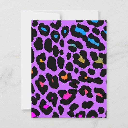 Corey Tiger 80s Leopard Spots (Purple) (Front)