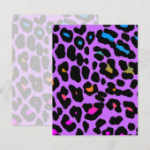 Corey Tiger 80s Leopard Spots (Purple) (Front/Back)