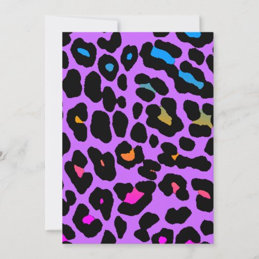 Corey Tiger 80s Leopard Spots (Purple) (Front)