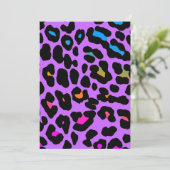 Corey Tiger 80s Leopard Spots (Purple) (Standing Front)
