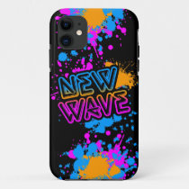 Corey Tiger 80s New Wave Neon Splatter Heart Sticker