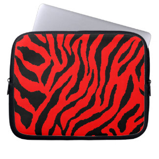 Corey Tiger 80s Neon Tiger Print Laptop Sleeve