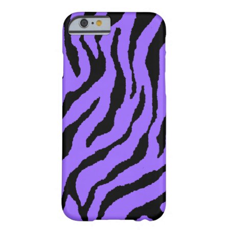 Corey Tiger 80s Neon Tiger Stripes (purple Black) Barely There Iphone 