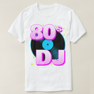 Corey Tiger 80s Retro 80s DJ T-Shirt