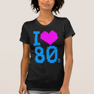 Corey Tiger 80s Retro I Love 80s Shirt