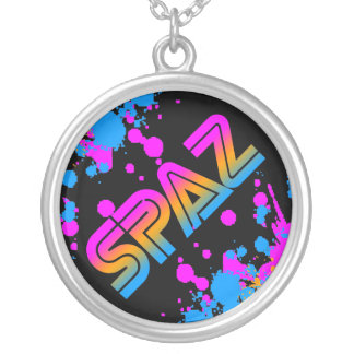 Corey Tiger 80s Retro Spaz Splatter Necklace