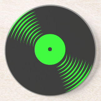 Corey Tiger 80s Retro Vintage Vinyl Record Coaster