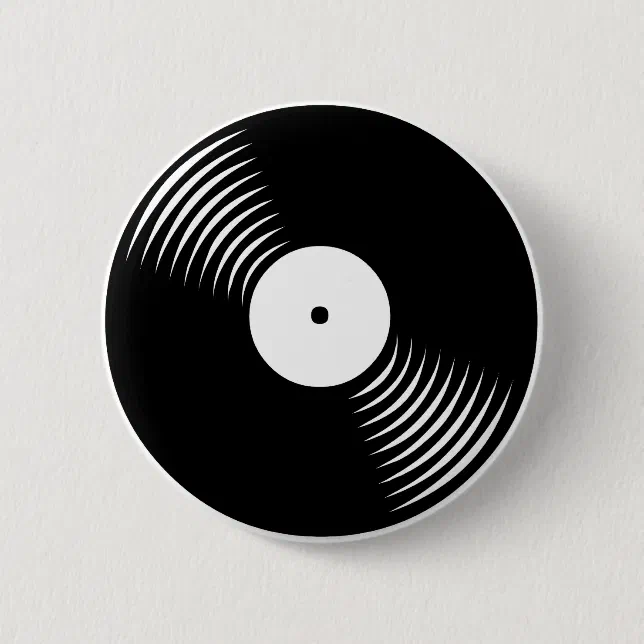 Corey Tiger 80s Retro Vintage Vinyl Record Pin | Zazzle