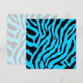 Corey Tiger 80s Tiger Stripes (Blue) (Front/Back)