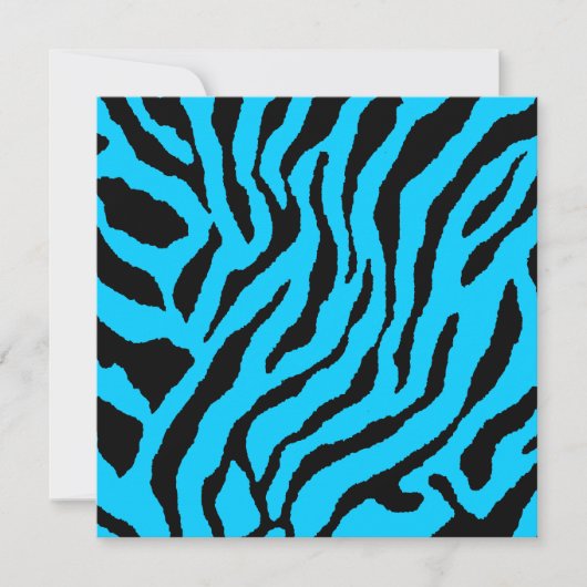 Corey Tiger 80s Tiger Stripes (Blue) (Front)