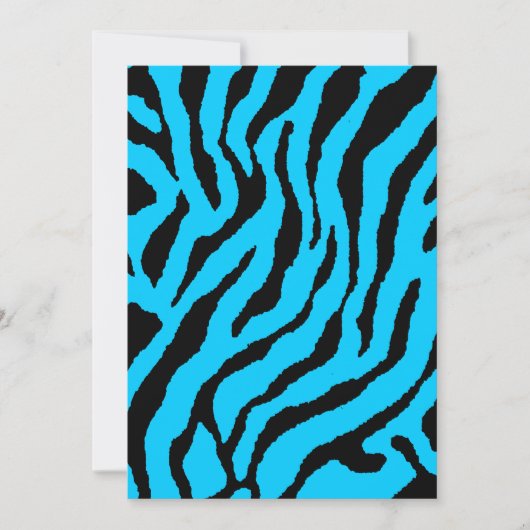 Corey Tiger 80s Tiger Stripes (Blue) (Front)