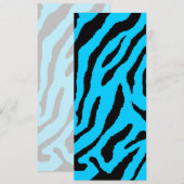 Corey Tiger 80s Tiger Stripes (Blue) (Front/Back)